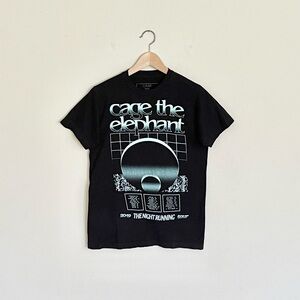 Cage The Elephant 2019 The Night Running Tour Black Concert T Shirt Adult Small